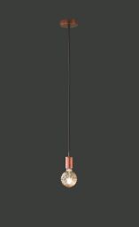 310100162 CORD LAMPA WISZĄCA VINTAGE SZKŁO od ręki
