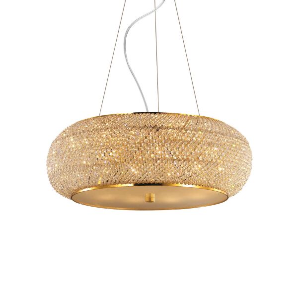 164984 Lampa wisząca pasha' sp14 gold Ideal Lux - Mega RABATY w koszyku %