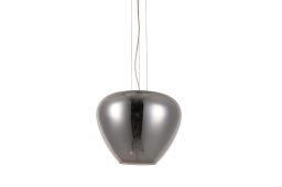 Lampa wisząca BALORO M chrom-smoky  AZ3178  Azzardo