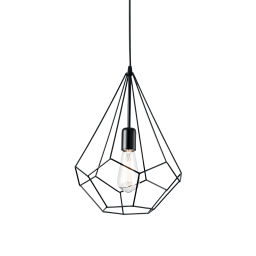 148175 Lampa wisząca ampolla-3 sp1 black Ideal Lux - Mega RABATY w koszyku %