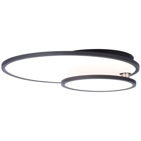 G97031/06 Panel sufitowy Bility LED 61x45 cm czarny od ręki