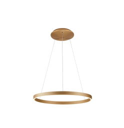 Lampa wisząca ANDREA 60 3000K DIMM (10W+40W) Złoty - biały AZ5099 AZzardo