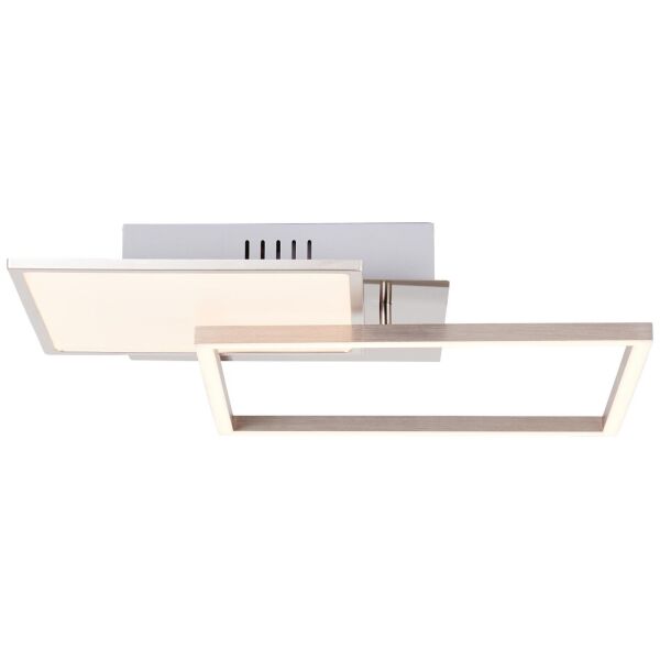 G99378/68 Zelia LED Lampa sufitowa 41x41cm nikiel  Brilliant