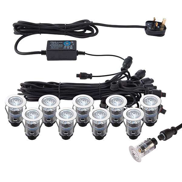 76615 IkonPRO CCT 6500K/Blue 25mm kit IP67 0.75W Saxby - MEGA rabaty w koszyku %