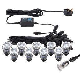76615 IkonPRO CCT 6500K/Blue 25mm kit IP67 0.75W Saxby - MEGA rabaty w koszyku %