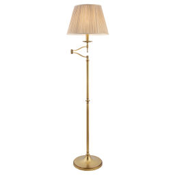 63621 Stanford antique brass 1lt lampa stojąca Interiors1900 - MEGA rabaty w koszyku %