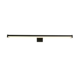 17003-40BK Kos - LED Bathroom Mirror Light - Black Searchlight