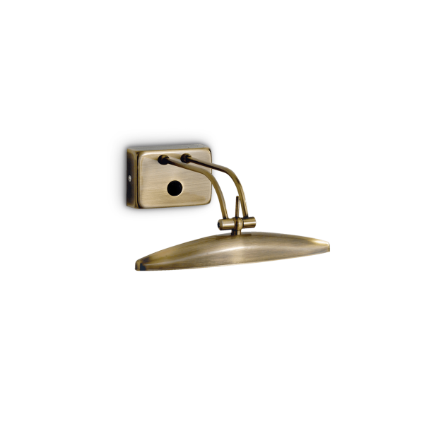 017327 Kinkiet mirror-20 ap2 antique brass Ideal Lux - Mega RABATY w koszyku %