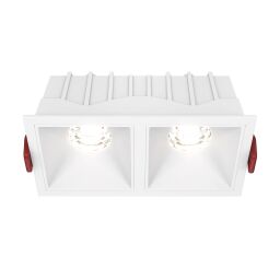 DL043-02-10W4K-SQ-W Lampa wpuszczana Alfa LED 4000K 2x10W 36° Maytoni - Mega RABATY % w koszyku