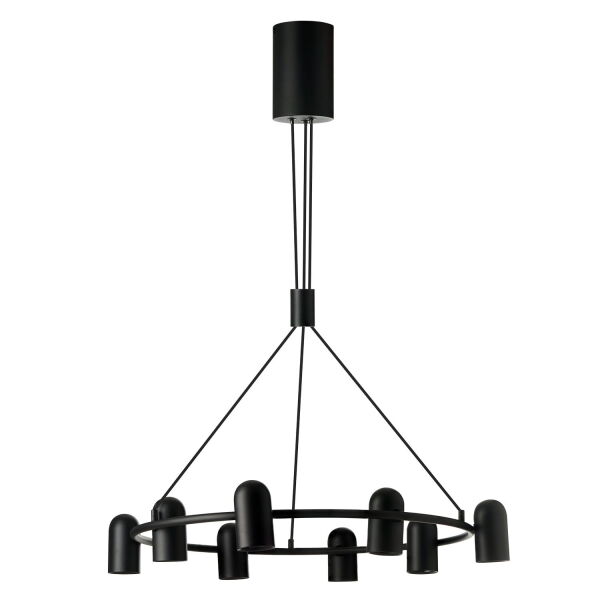 Lampa wisząca VIVI PENDANT 8 BK-BK AZ5732 AZzardo