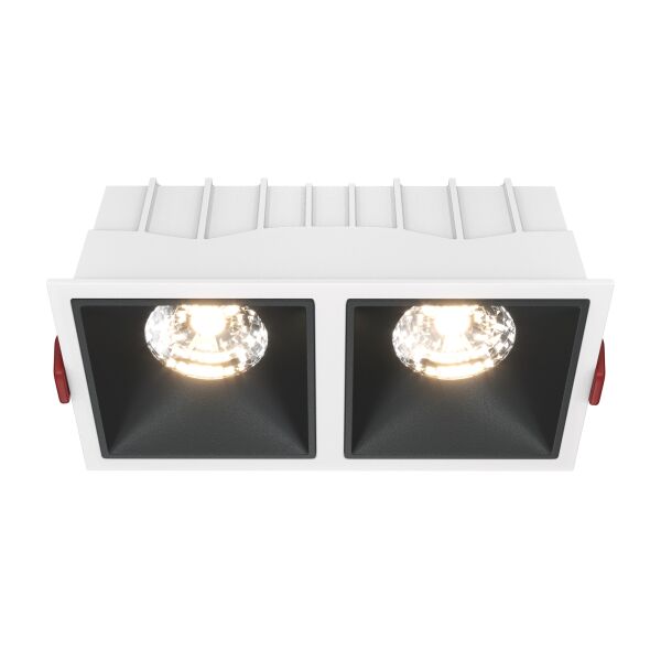 DL043-02-15W3K-D-SQ-WB Lampa wpuszczana Alfa LED 3000K 2x15W 36° Dim Triac Maytoni - Mega RABATY % w koszyku