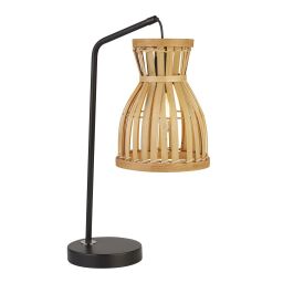 EU60256 x Malaga Table Lamp - Bamboo Searchlight