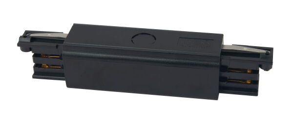 ŁĄCZNIK PROSTY ZASILAJĄCY CZARNY MHT1-IL-BK (1) Maxlight