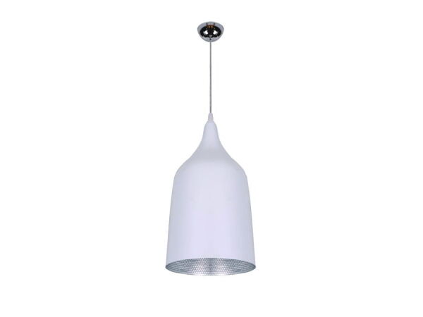 Lampa wisząca FABIO M biały - srebrny AZ0300 Azzardo