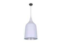 Lampa wisząca FABIO M biały - srebrny AZ0300 Azzardo