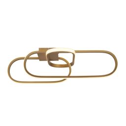 61774GO Clip LED Lampa sufitowa - złoty Aluminium Searchlight