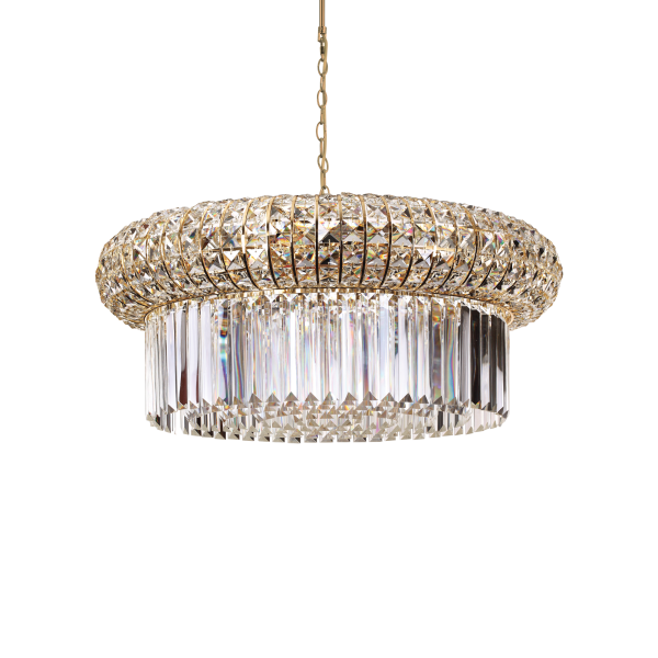 237800 Lampa wisząca nabucco sp18 gold Ideal Lux - Mega RABATY w koszyku %