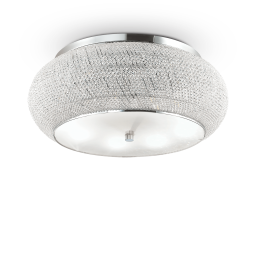 164991 Plafon pasha' pl14 chrome Ideal Lux - Mega RABATY w koszyku %