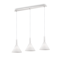 074245 Lampa wisząca cocktail sp3 white Ideal Lux - Mega RABATY w koszyku %