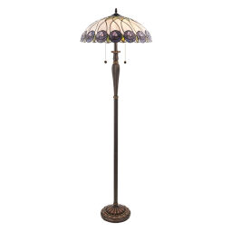 64172 Tiffany Hutchinson 2lt lampa stojąca Interiors1900 - MEGA rabaty w koszyku %