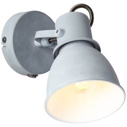 76311/70 Przełącznik punktowy ścienny Bogart szary beton