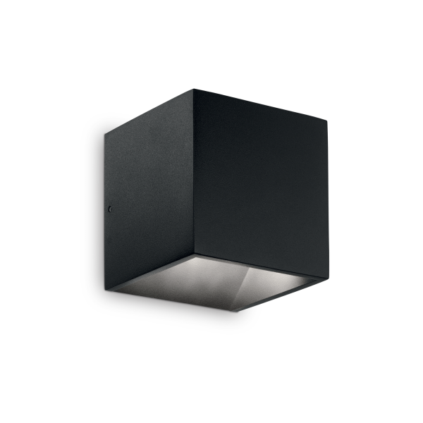 142302 Kinkiet rubik ap1 black Ideal Lux - Mega RABATY w koszyku %