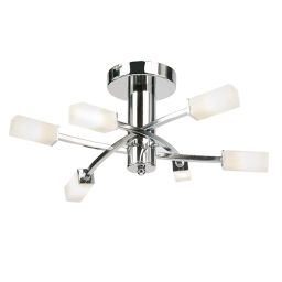 146-6CH Plafon Havana 6  semi flush Endon - MEGA rabaty w koszyku %