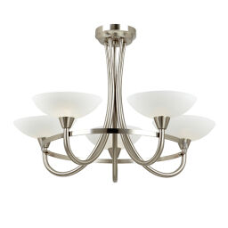 CAGNEY-5SC Plafon Cagney 5  semi flush Endon - MEGA rabaty w koszyku %