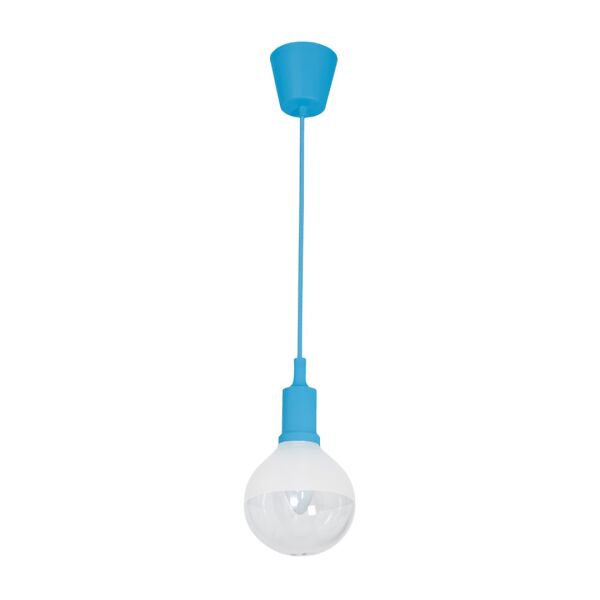 ML457 LAMPA WISZĄCA BUBBLE BLUE 5W E14 LED Milagro - rabaty 20% w koszyku