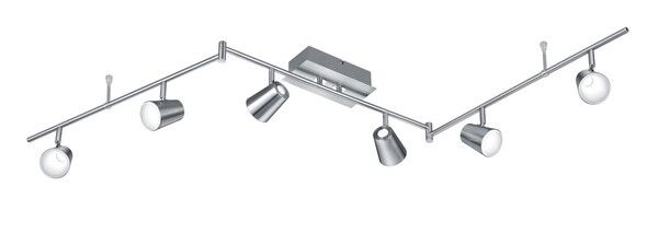 873110607 LAMPA SUFITOWA NARCOS NIKIEL MAT  - Mega RABATY W KOSZYKU %