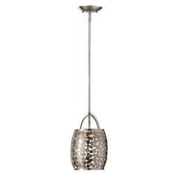 FE-ZARA-P Zara 1 Light Mini lampa wisząca Elstead - Mega RABATY w koszyku %