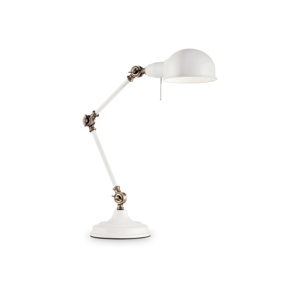 145198 Lampa stołowa truman tl1 white Ideal Lux - Mega RABATY w koszyku %