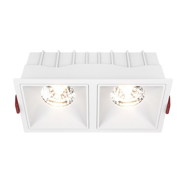 DL043-02-15W3K-D-SQ-W Lampa wpuszczana Alfa LED 3000K 2x15W 36° Dim Triac Maytoni - Mega RABATY % w koszyku
