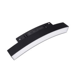 M0037n Lampa Magnetyczna Liniowa Czarna System On/off 8W 368LM 3000K  Maxlight Magnetic 