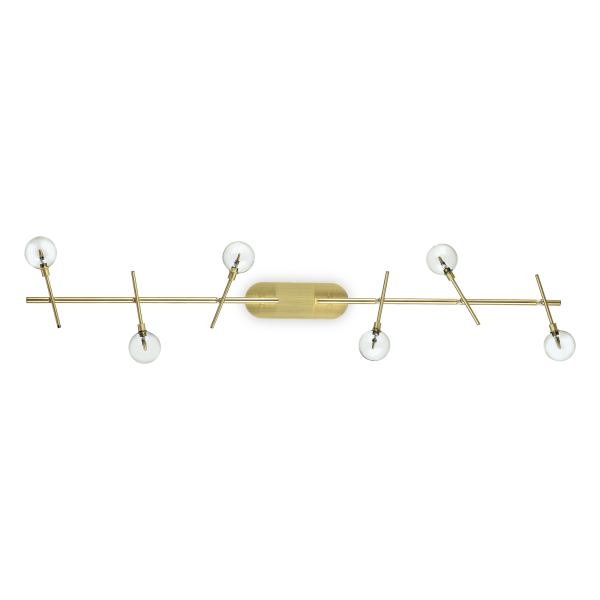 200361 Plafon maracas pl6 antique brass Ideal Lux - Mega RABATY w koszyku %