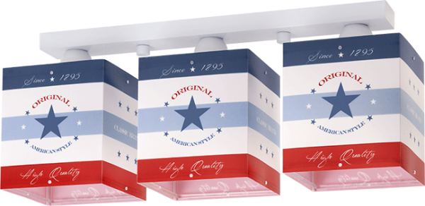 45733 Lampa sufitowa dziecięca American STYLE od ręki