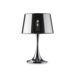 032375 Lampa stołowa london cromo tl1 big chrome Ideal Lux od ręki