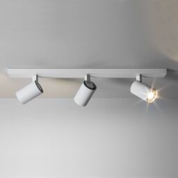1286003 Reflektor lampa Ascoli Triple Bar Biały z fakturą Astro  - rabaty 13% w koszyku