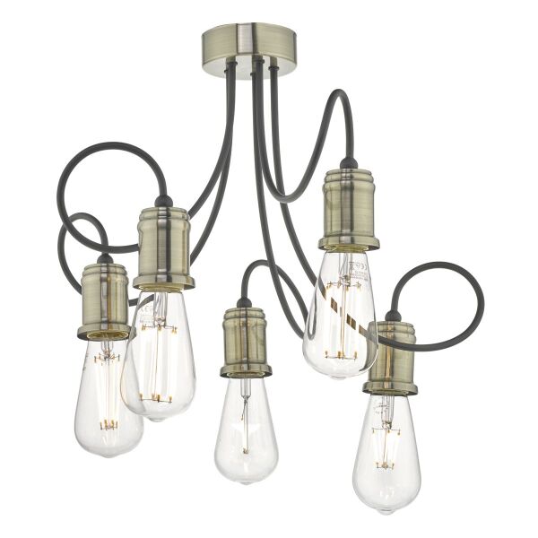 ALZ5475 Alzbet Lampa sufitowa Dar Lighting - rabaty 20% w koszyku