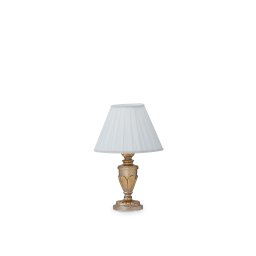 020853 Lampa stołowa firenze tl1 antique gold Ideal Lux - Mega RABATY w koszyku %