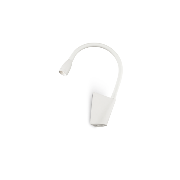 142708 Kinkiet goose ap white Ideal Lux - Mega RABATY w koszyku %