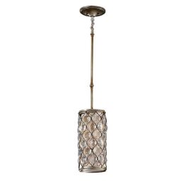 FE-LUCIA-P-D Lucia 1 Light Mini lampa wisząca Elstead - Mega RABATY w koszyku %