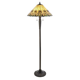 64192 Tiffany Jamelia 2lt lampa stojąca Interiors1900 - rabaty 25% w koszyku