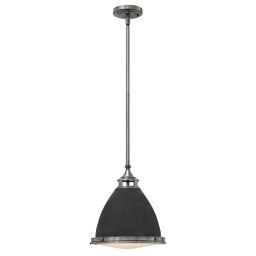 HK-AMELIA-P-M-DZ lampa wisząca Amelia 1 Light Medium – Postarzany cynk Elstead - Mega RABATY w koszyku %