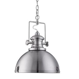 2297SS LAMPA WISZĄCA INDUSTRIAL SREBRNA 