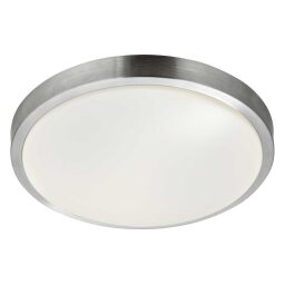 6245-33-LED Zurich LED łazienkowy Flush - Aluminium & Acrylic Shade, IP44 Searchlight