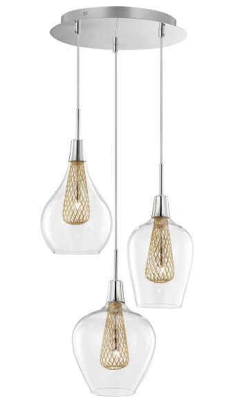 LE41842 ZARZA Lampa wisząca Luces Exclusivas - Mega RABAT w koszyku!