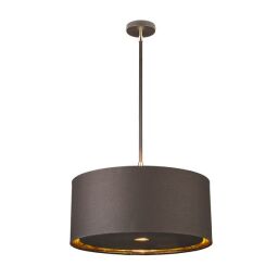 BALANCE-P-BRPB Lampa wisząca Balance 1 Light – Brązowy i polerowany mosiądz Elstead - Mega RABATY w koszyku %