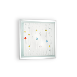 091006 Plafon ocean pl2 multicolor Ideal Lux - Mega RABATY w koszyku %