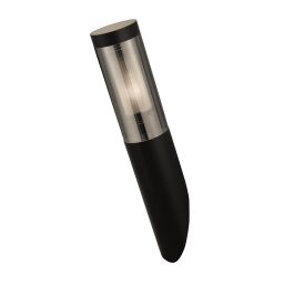 93901BK Batton zewnętrzny Kinkiet - czarny & Smoked Diffuser, IP44 Searchlight